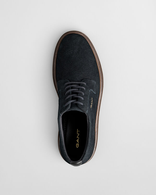 Varrettomat mokkanahkaiset Kinzoon-nauhakengät