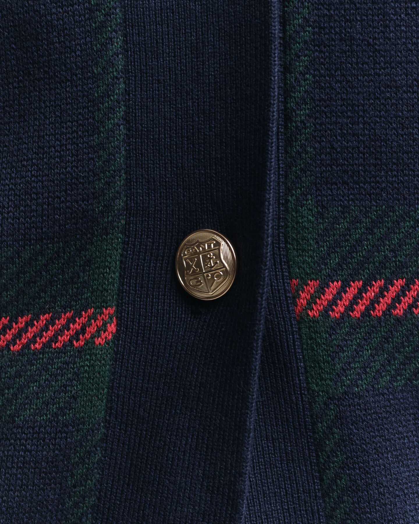 Ruudullinen v-neuletakki