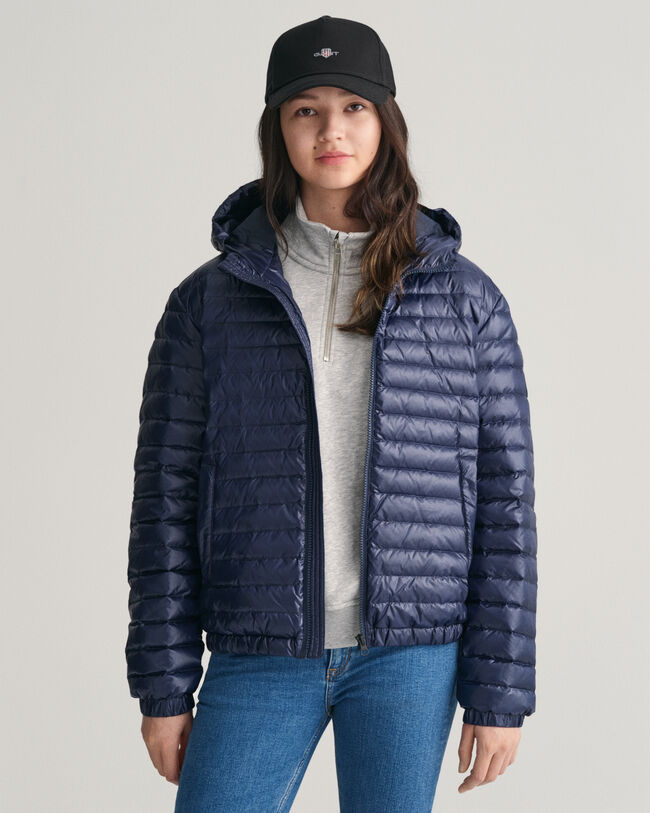 Teens-malliston Shiny-kevytuntuvatakki