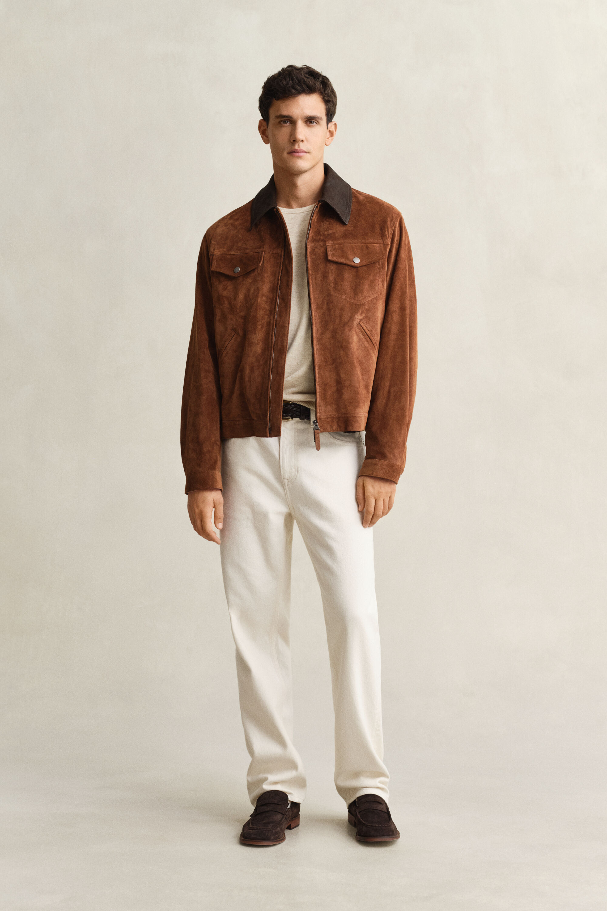 Neulepusero slub-puuvillasekoitteesta