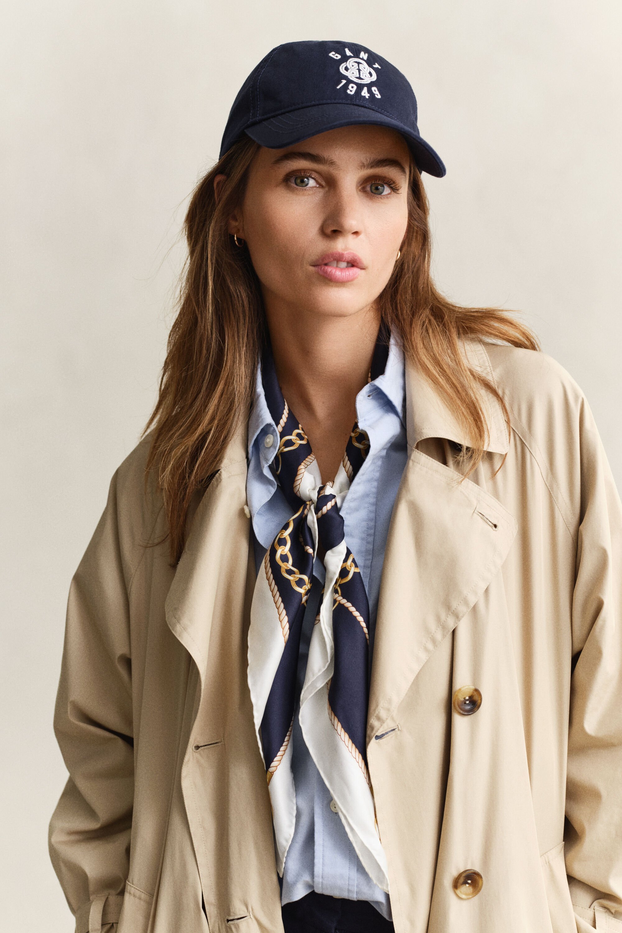 Ketjukuvioitu silkkihuivi