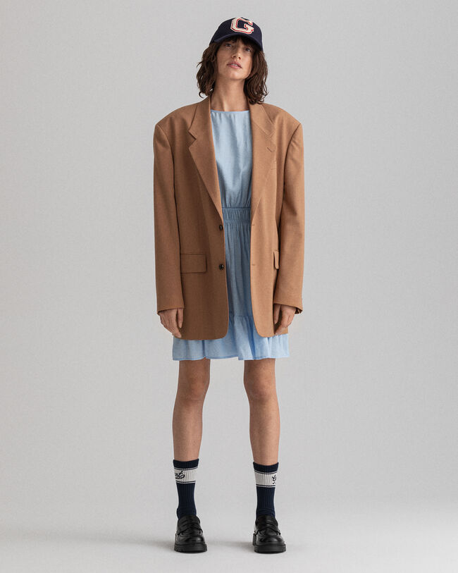 Puhvihihainen Flounce -mekko