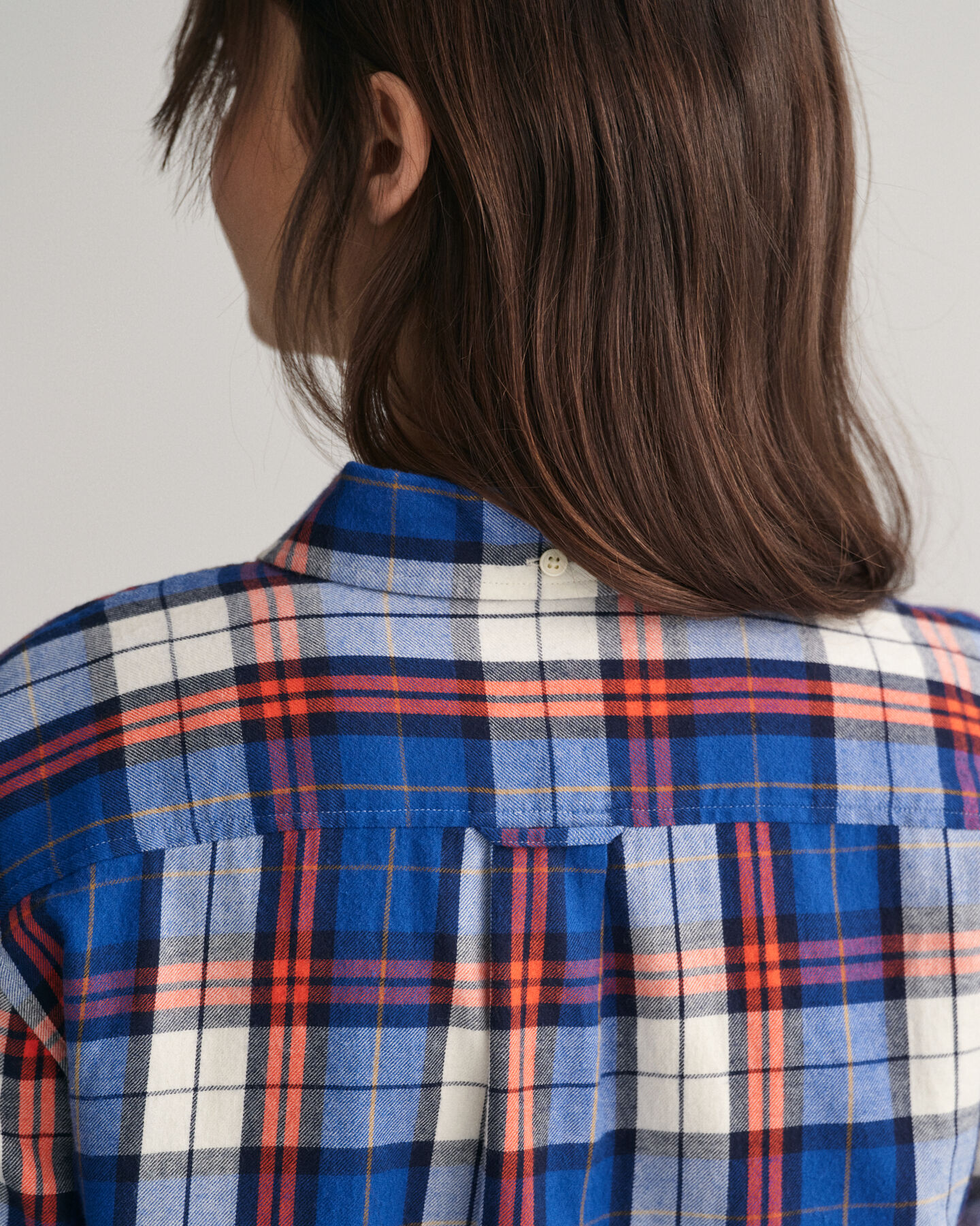 Teen Boys ‑malliston regular&nbsp;fit ‑mitoitettu ruudullinen flanellipaita