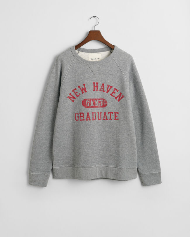 Graphic-collegepaita, py&ouml;re&auml; p&auml;&auml;ntie