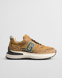 Cazidy-tennarit mokkanahasta ja verkkokankaasta