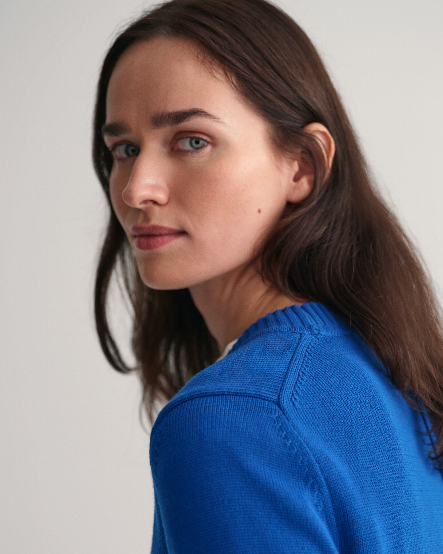 Icon G ‑puuvillaneulepusero, py&ouml;re&auml; p&auml;&auml;ntie