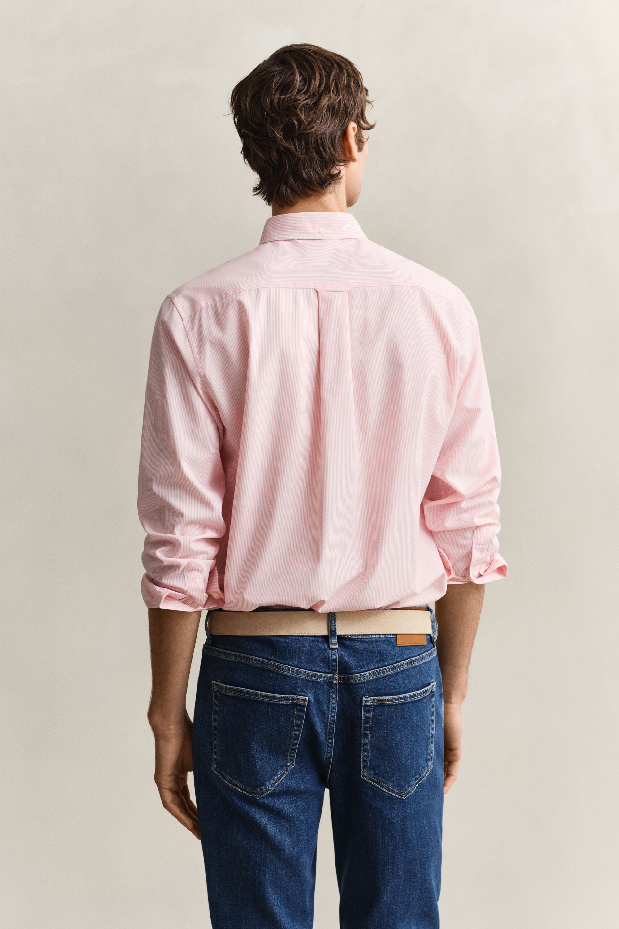 Pystyraidallinen klassinen popliinipaita