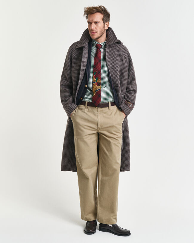 Regular fit ‑mitoitettu Classic Gingham -popliinipaita