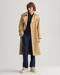 Cotton Rib Full-Zip Sweater