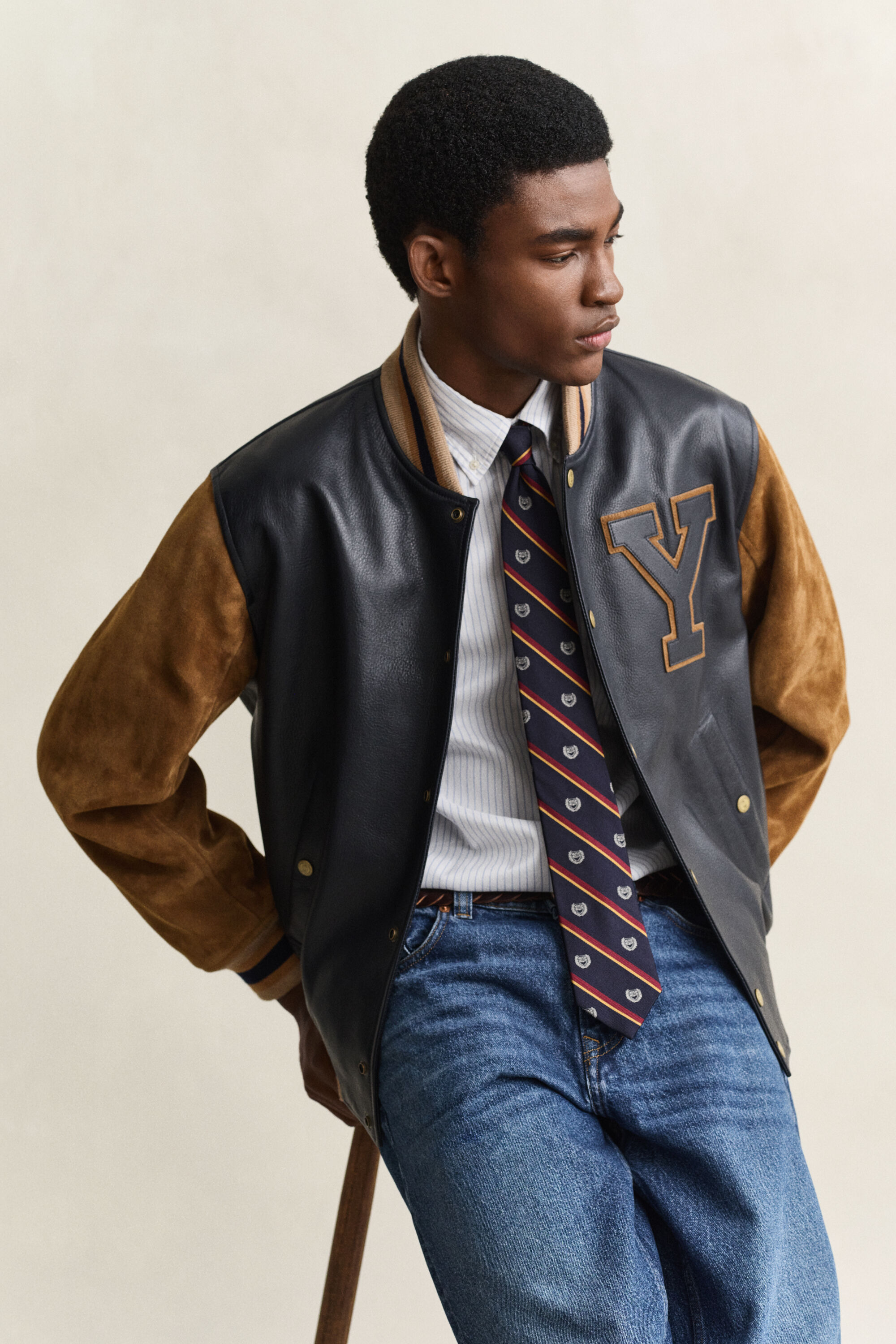 Gant x Yale Varsity Jacket ‑takki