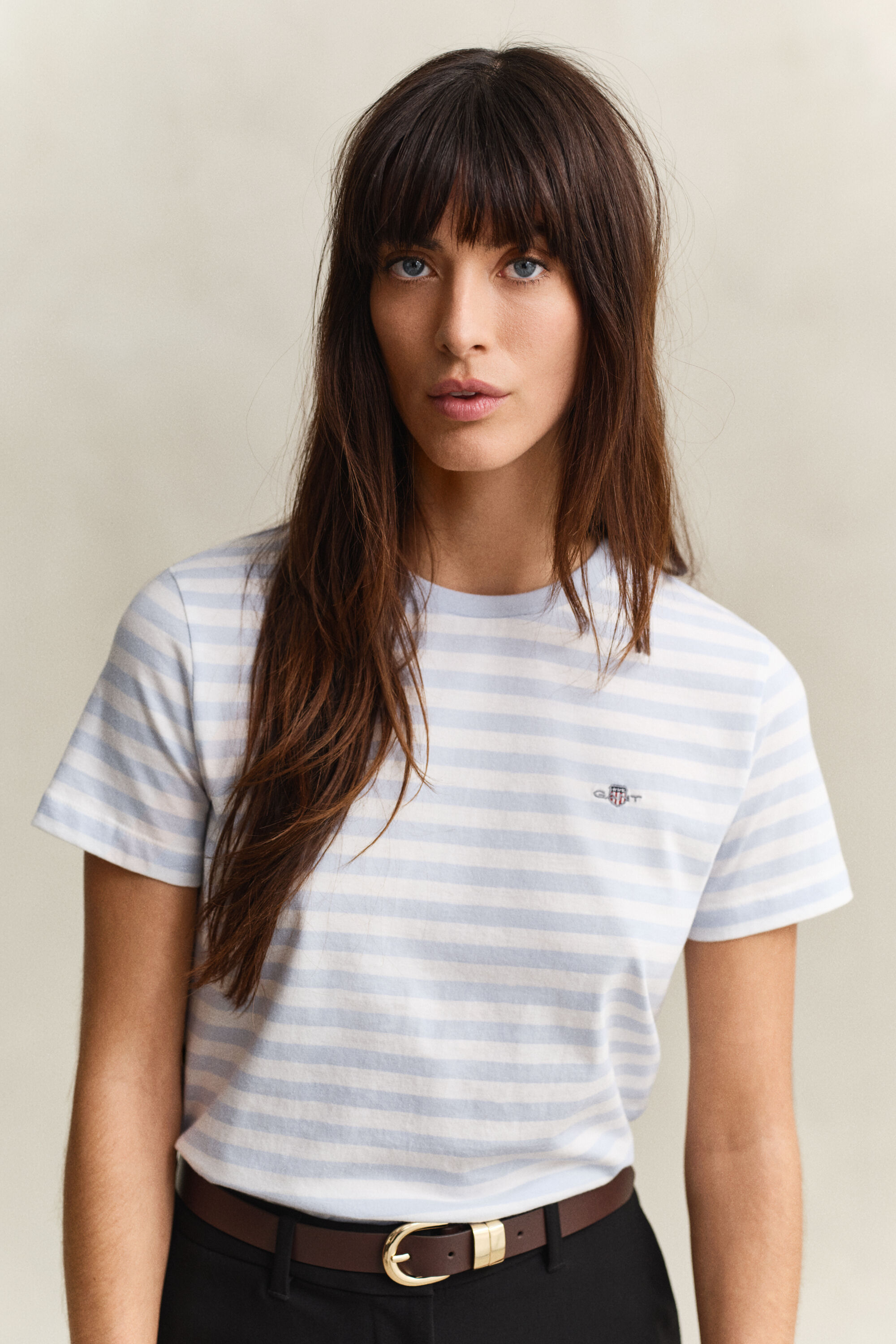 Raidallinen Shield‑t-paita