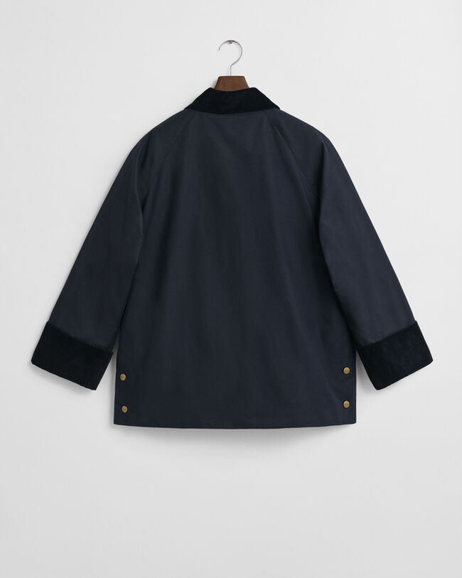 Kaksikerroksinen öljykangastakki