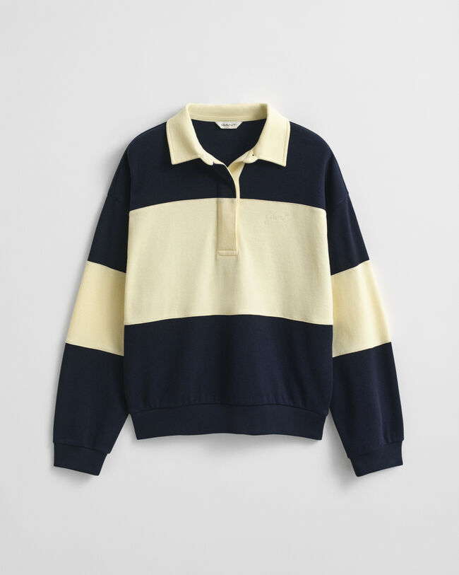 Kohopintainen monivärinen Rugger-pikeepaita