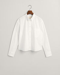 Relaxed fit ‑mitoitettu vajaamittainen paita