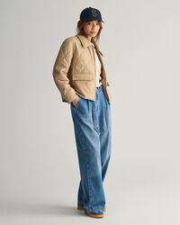 Kauluksellinen tikkitakki