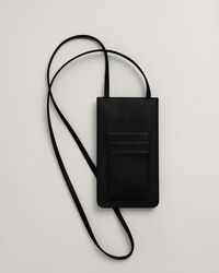 Nahkainen kaulapussi