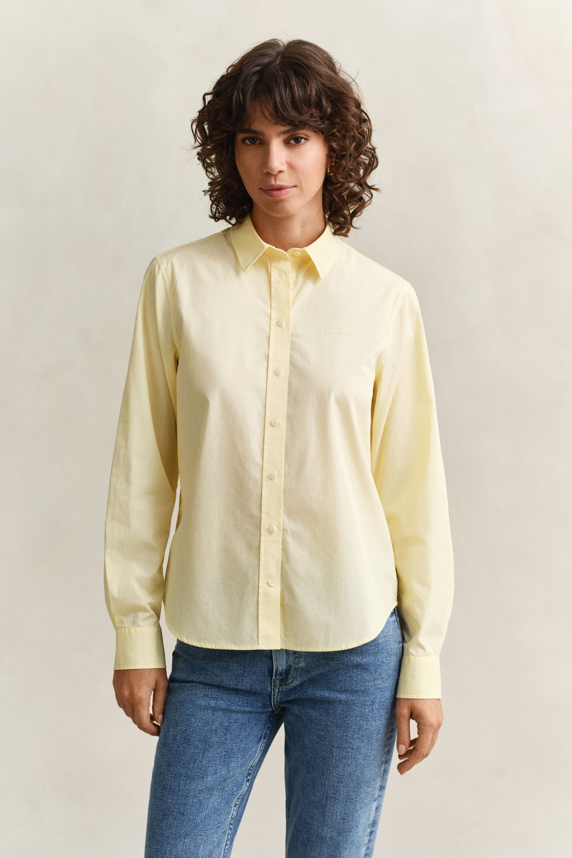Regular fit ‑mitoitettu Classic-popliinipaita