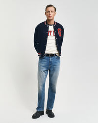 GANT Varsity Jacket ‑villasekoitetakki