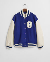 Varsity Jacket nahasta ja muista materiaaleista