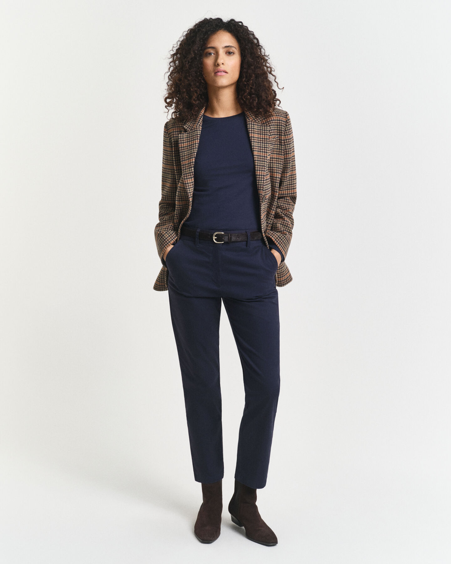 Kevyt pitkähihainen puuvilla-t-paita