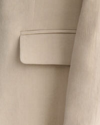 Regular fit ‑mitoitettu joustava pellavableiseri