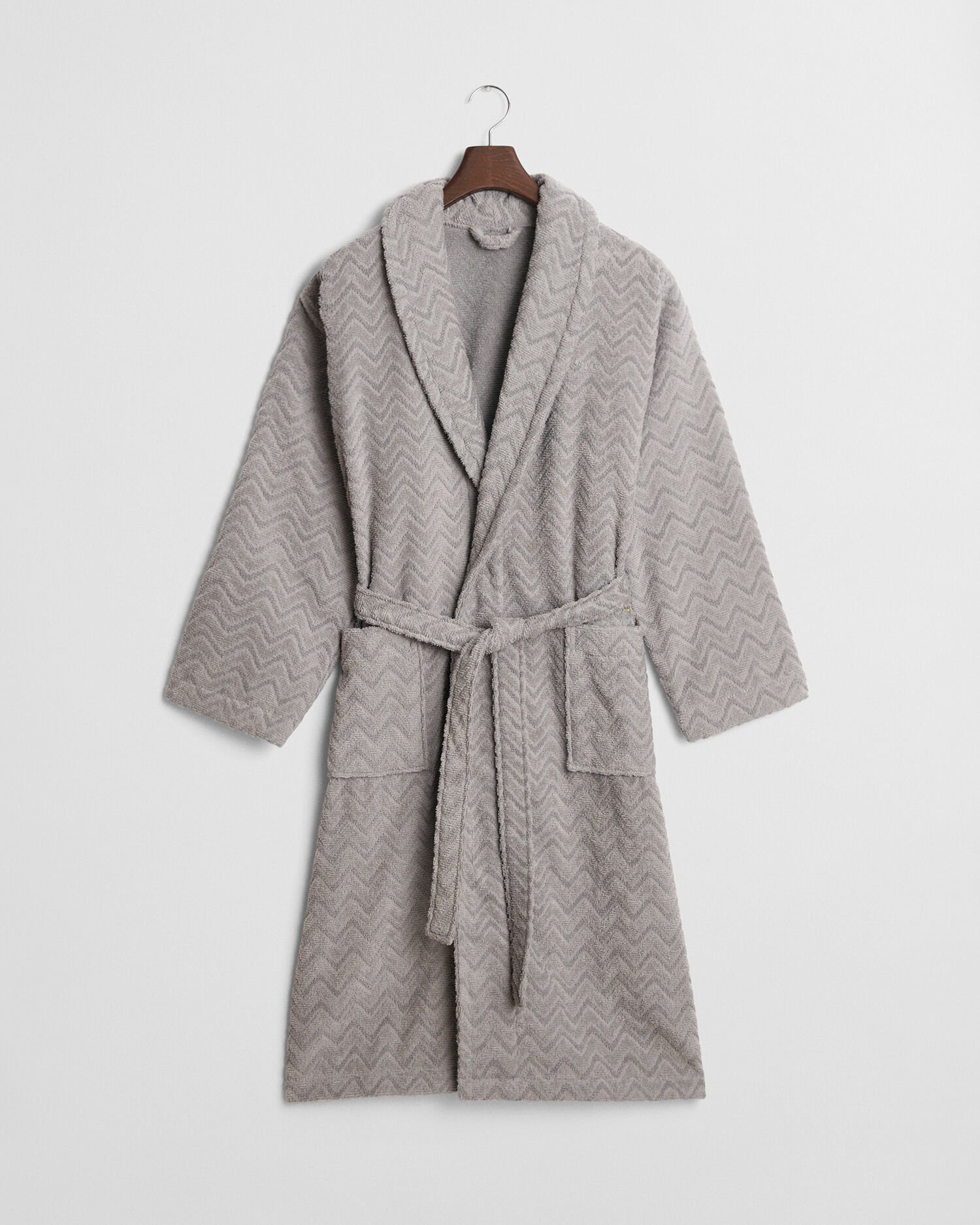 Jacquard-kalanruotokuviollinen kylpytakki