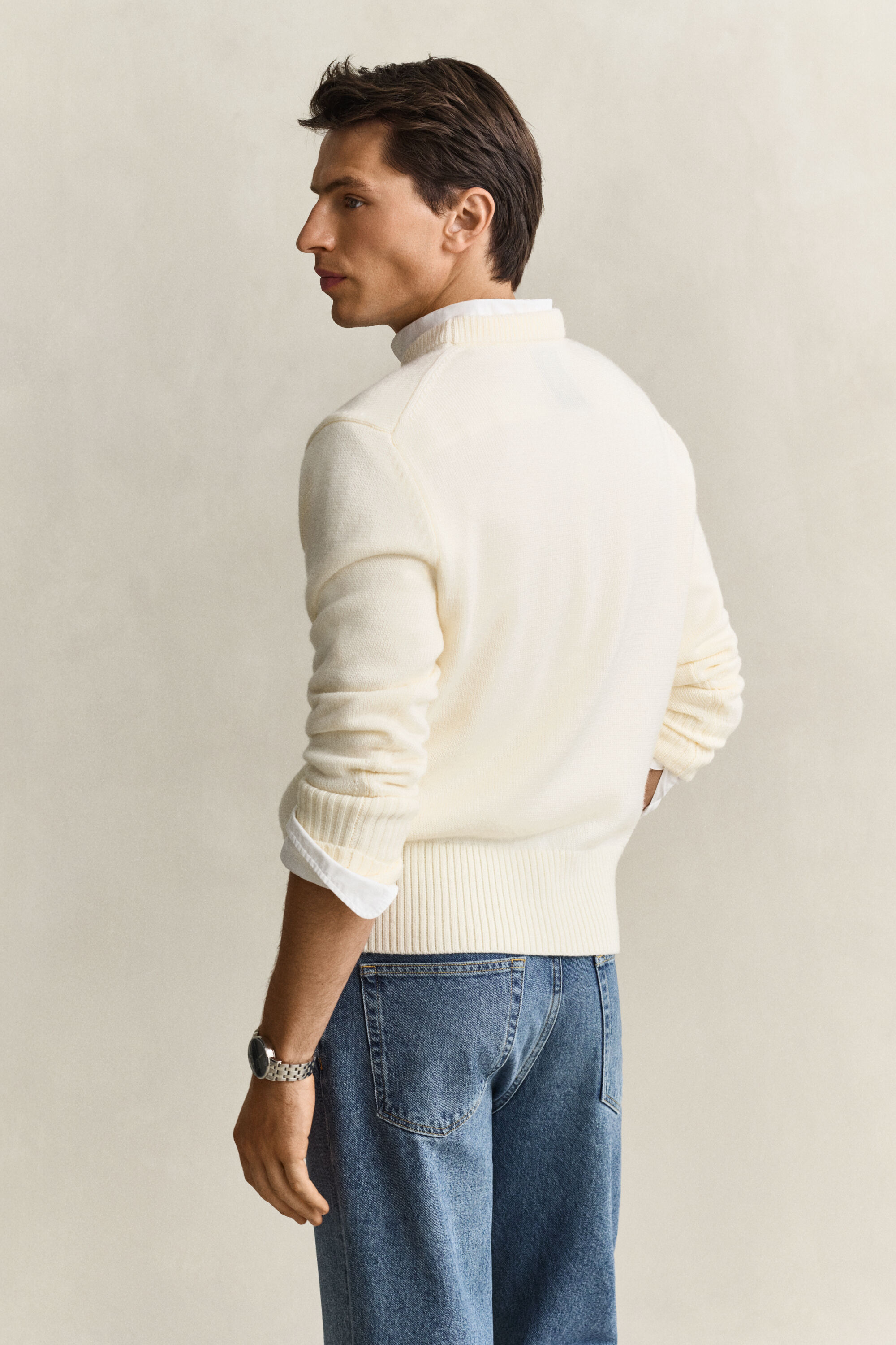 Gant x Yale-merinovillapusero