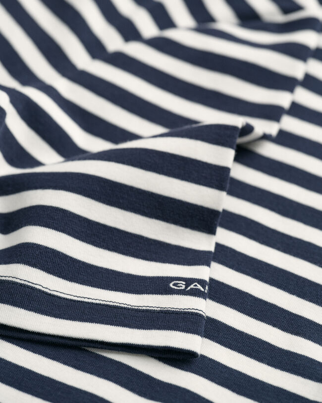Striped Ribbed T-Shirt