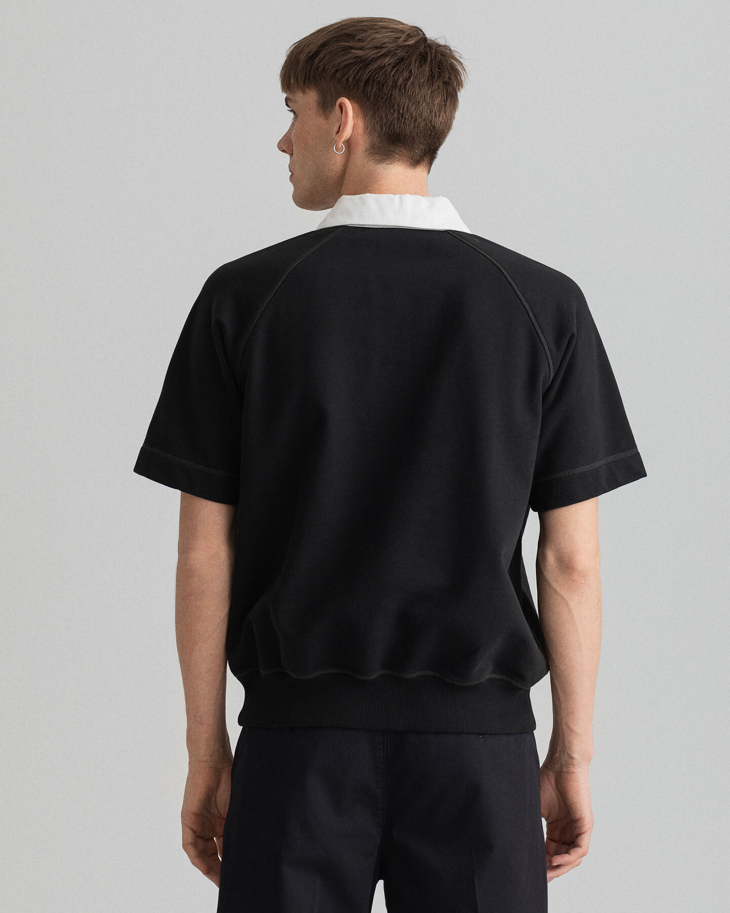 Lyhythihainen Rugger-collegepaita