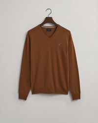 V‑neulepusero eritt&auml;in hienosta lampaanvillasta