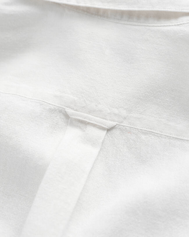 Teens-malliston lyhythihainen puuvilla-pellavapaita