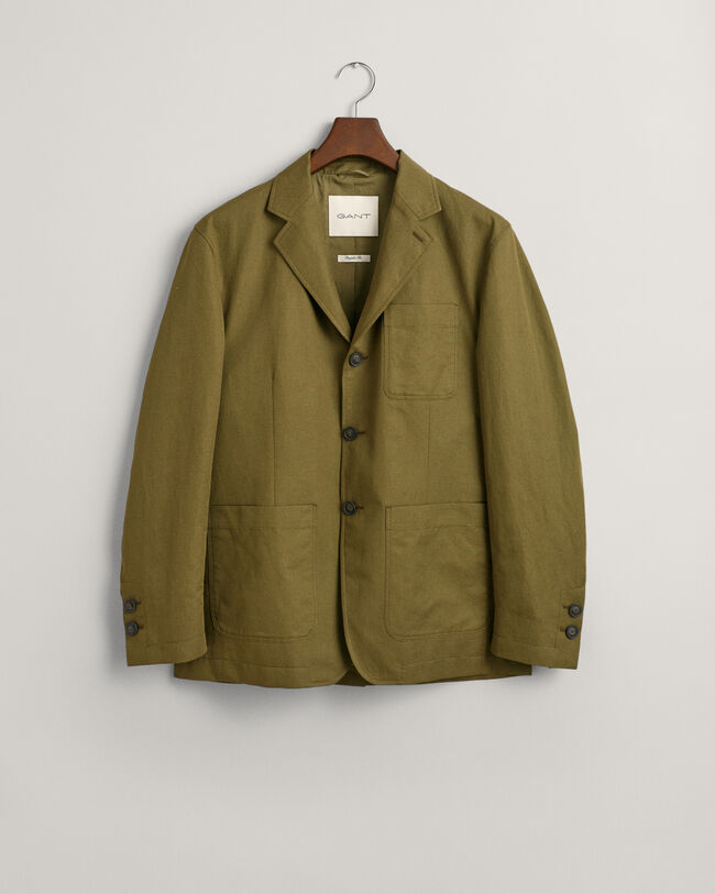 Regular fit ‑mitoitettu puuvillableiseri