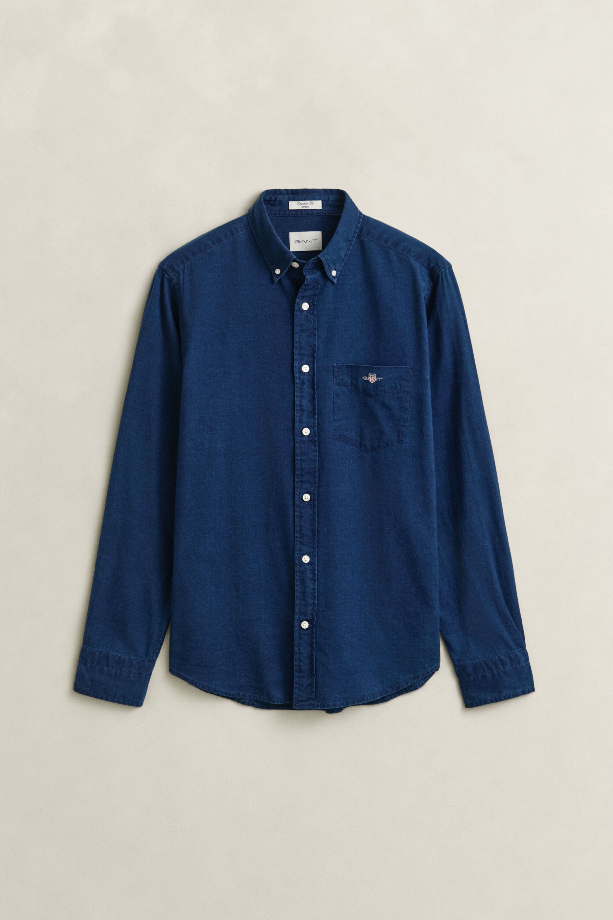 Indigo-oxford-paita