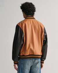 Nahkainen GANT Varsity Jacket