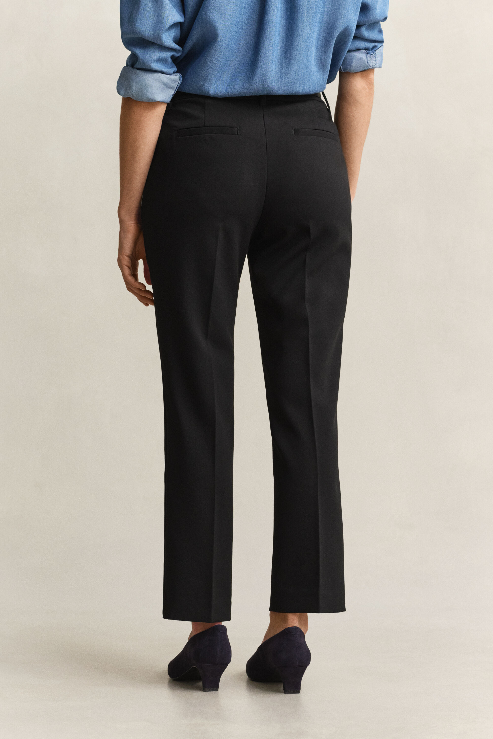 Slim fit ‑mitoitetut housut