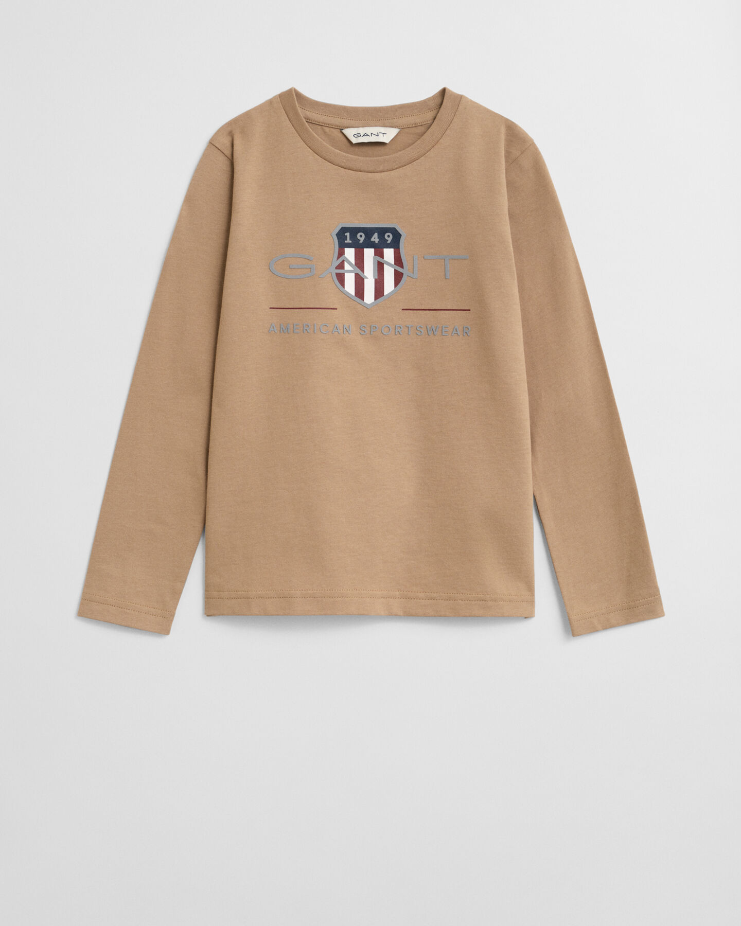 Kids-malliston pitkähihainen Archive Shield ‑t‑paita