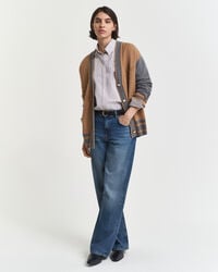 GANT Varsity ‑neuletakki, v-pääntie