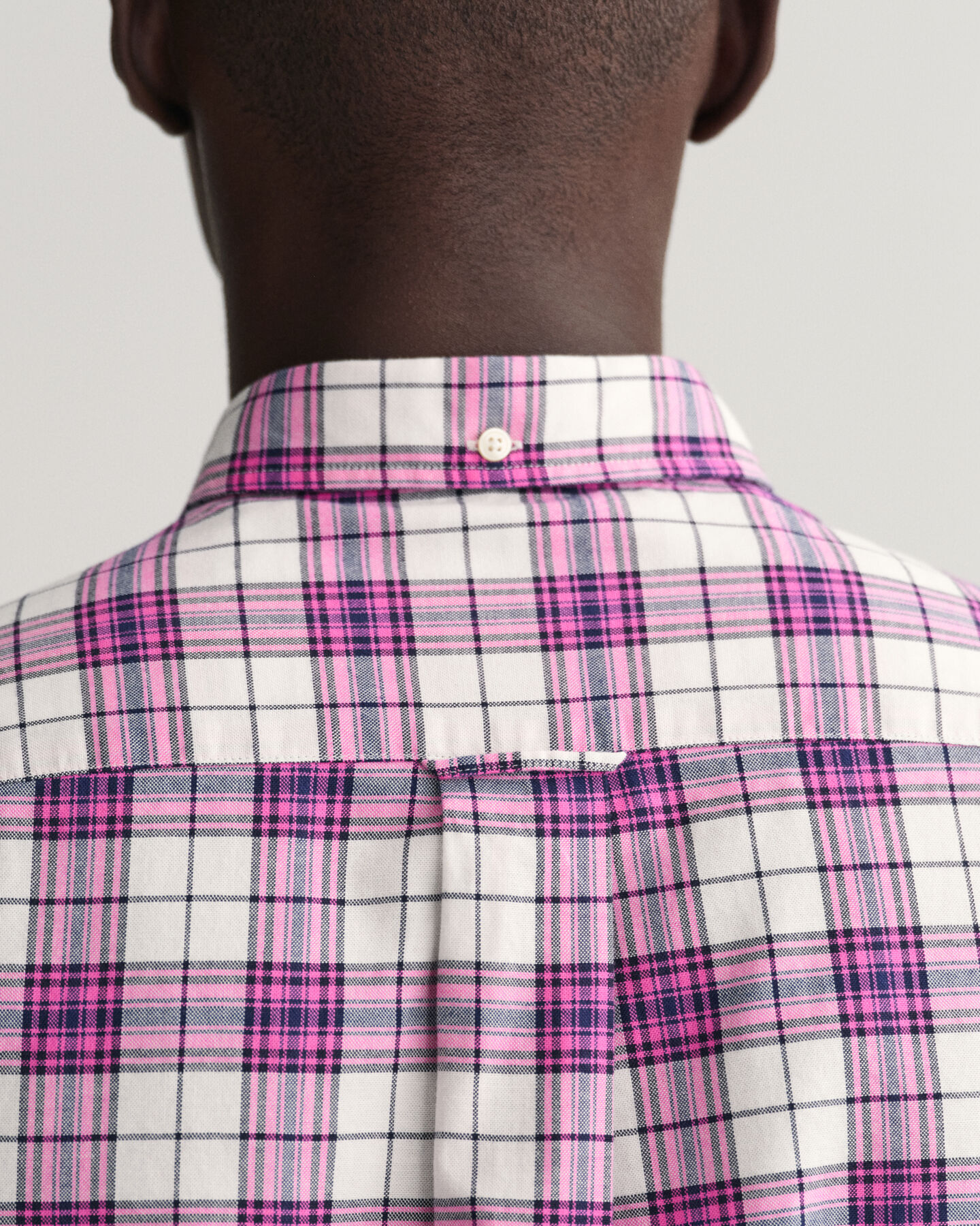 Regular fit ‑mitoitettu ruudullinen oxford-paita