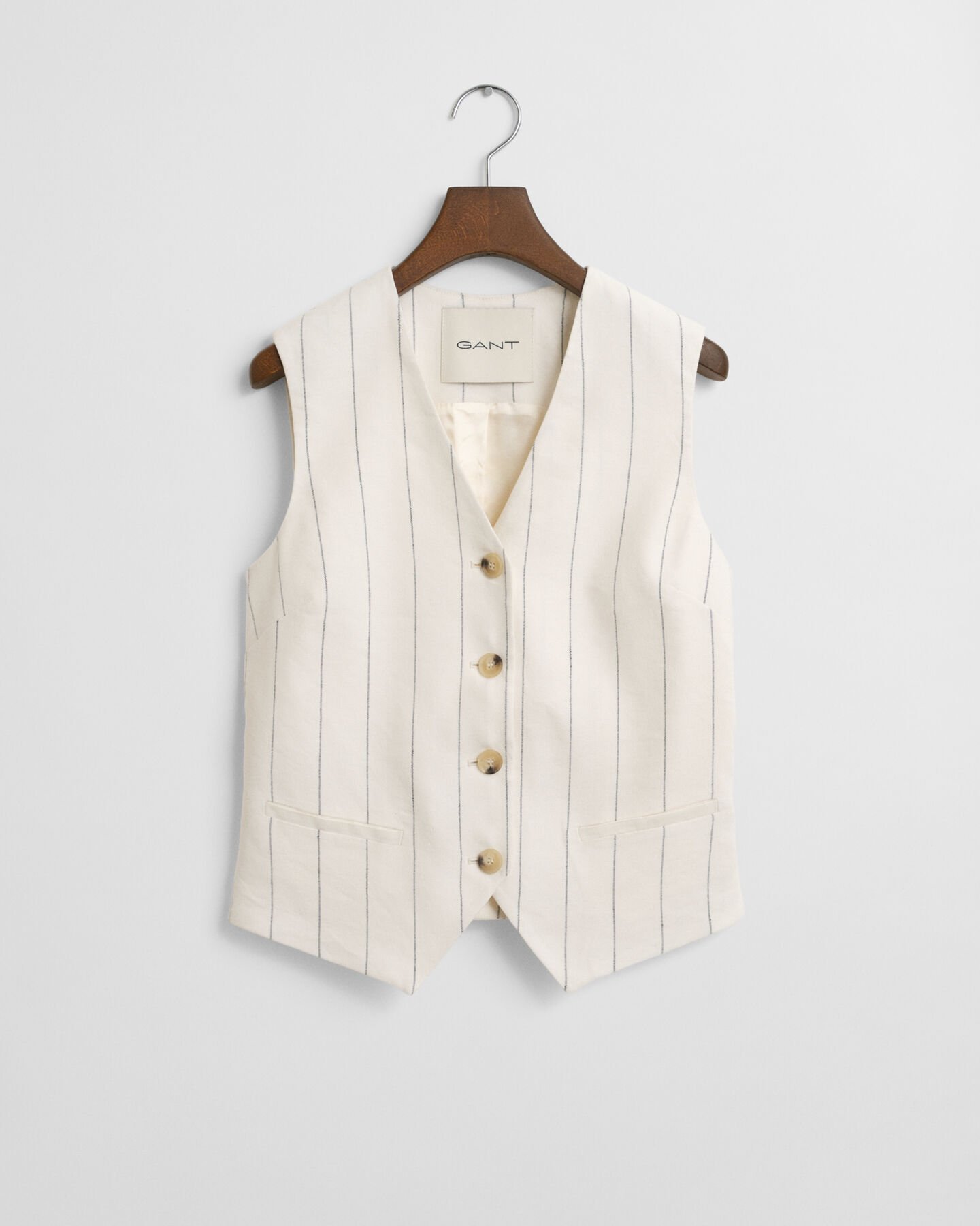 Liituraitaliivi pellavaa