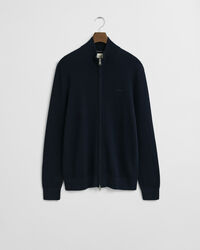 Kohopintainen puuvilla-merinovillainen neuletakki