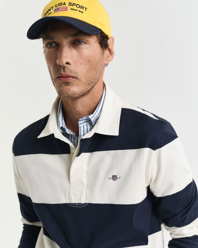 Vaakaraidallinen Rugger-paita