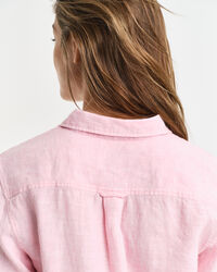 Regular fit ‑mitoitettu pellavapaita