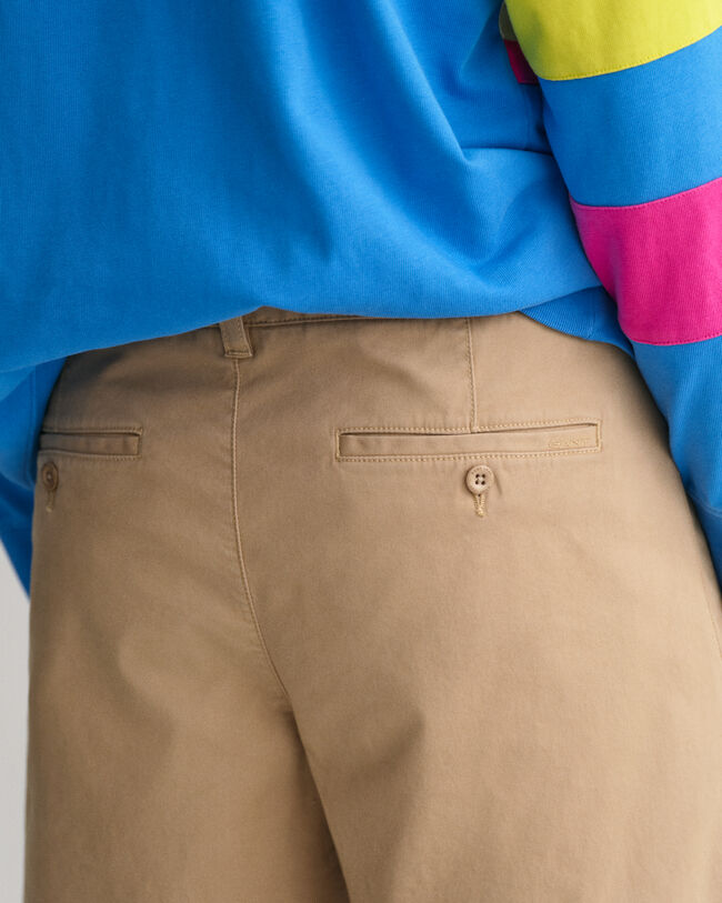 Relaxed fit ‑mitoitetut laskosshortsit