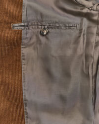 Vakosamettinen toppatakki