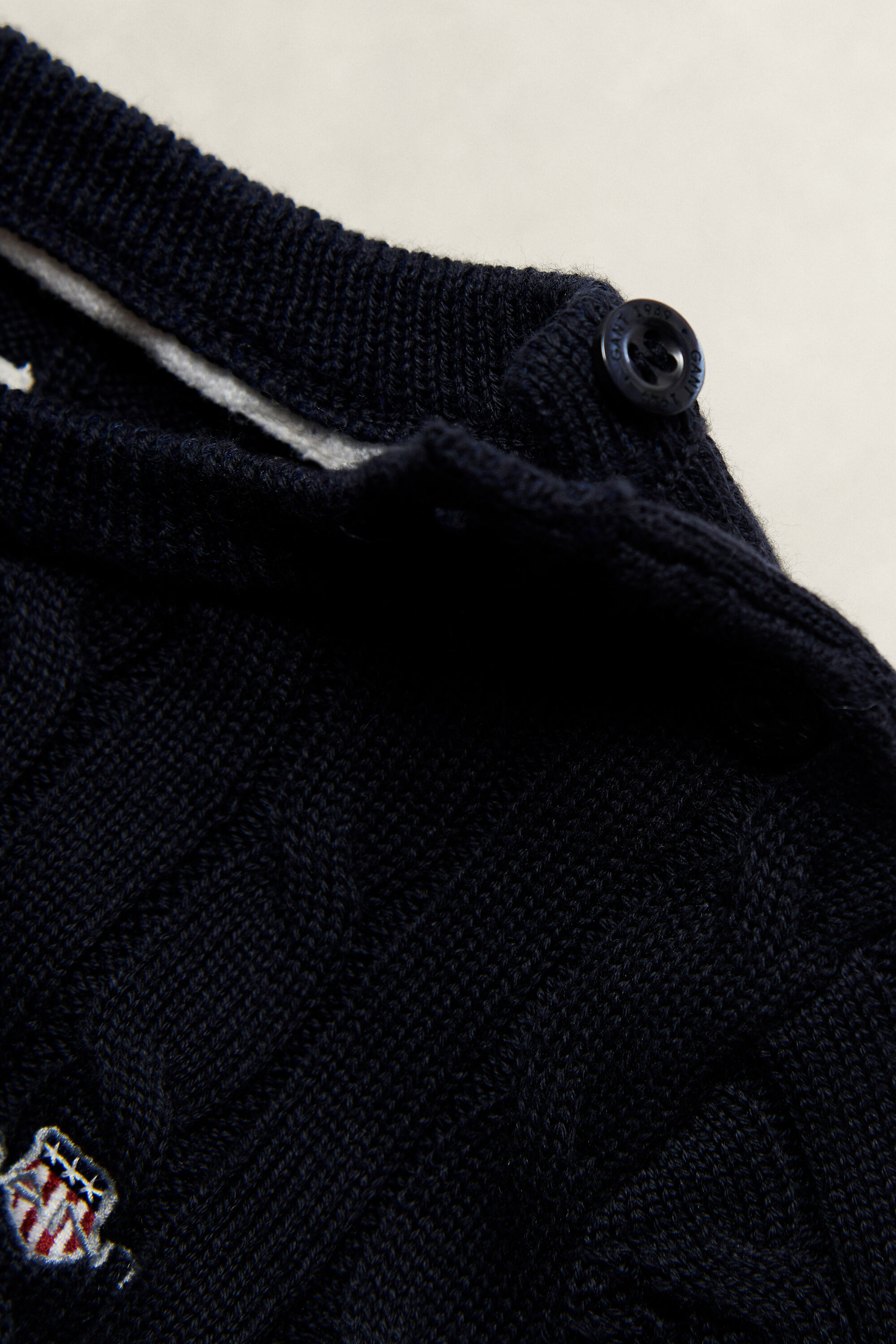 Girls‑malliston Shield-palmikkoneulepusero