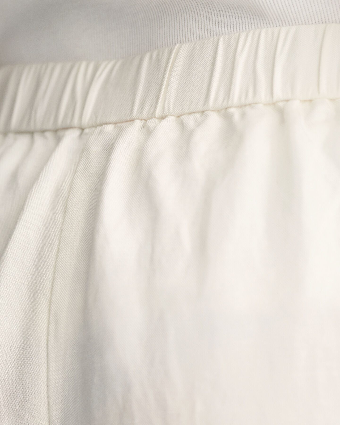 Relaxed fit ‑mitoitetut Pull-On-pellavasekoitehousut