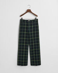 Suoralahkeiset ruudulliset puvunhousut