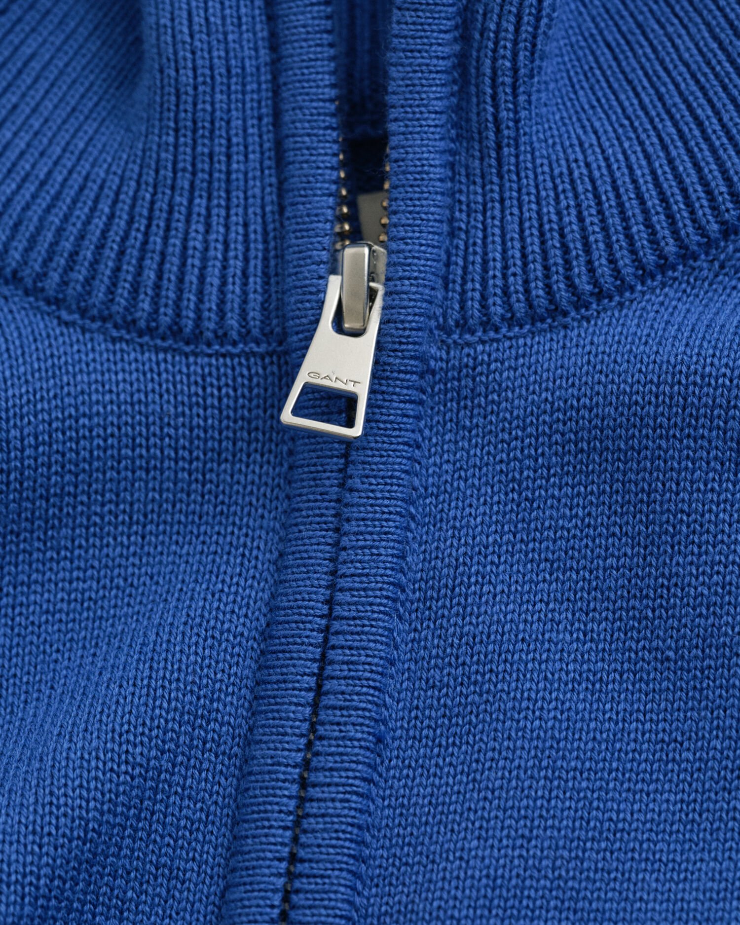 Vetoketjullinen Casual-puuvillaneuletakki