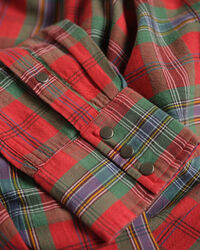 Wrangler x GANT ‑malliston regular fit ‑mitoitettu ruudullinen Western-paita