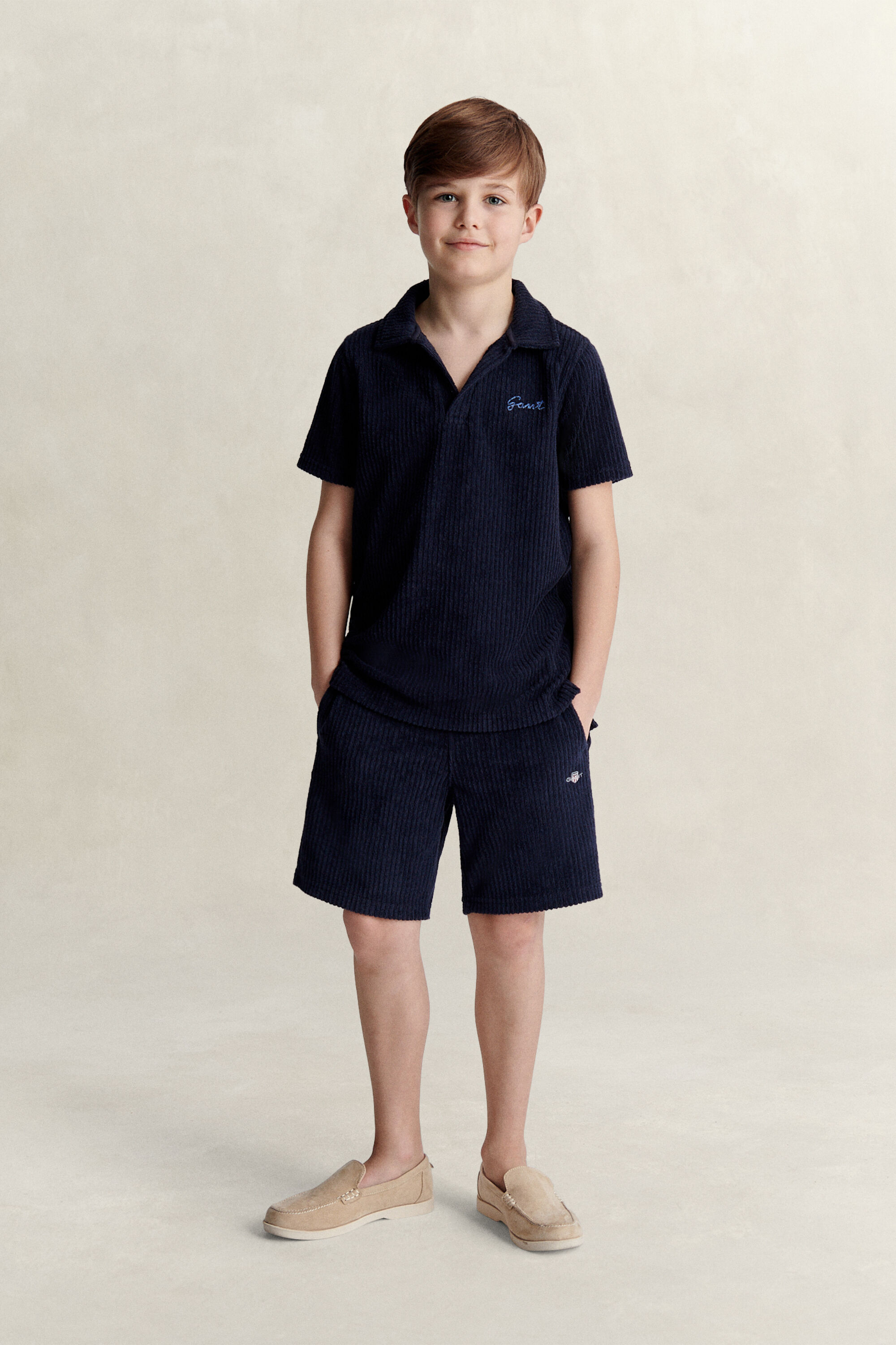 Teen Boys ‑malliston froteeshortsit